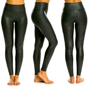 High-Waisted Black Leggings